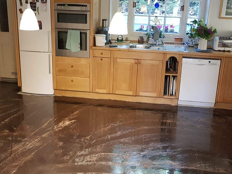 Marmoleum Installed in Finchley, Home