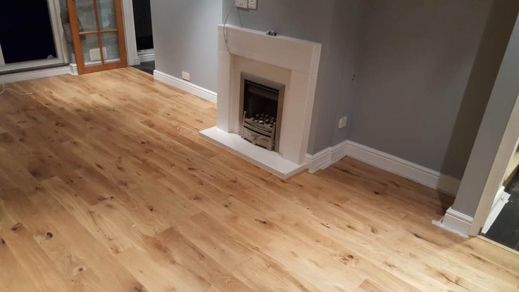 Oak Wood Floor Installed in Knightsbridge, Home