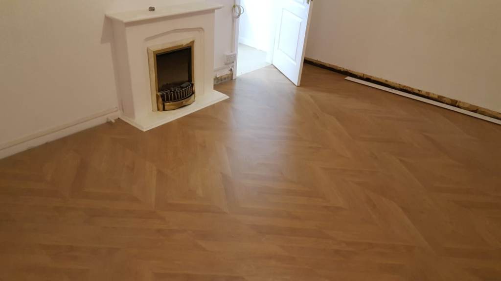 Herringbone Flooring Installed in Mayfair, Wood Flooring, Home