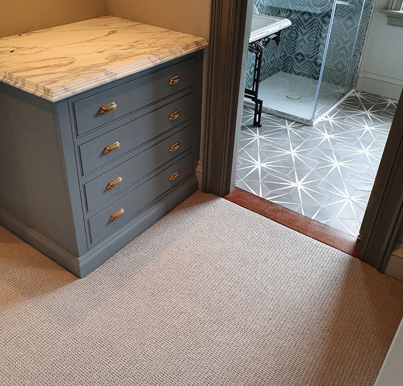 Brown Carpet Installed in Wimbledon, Home