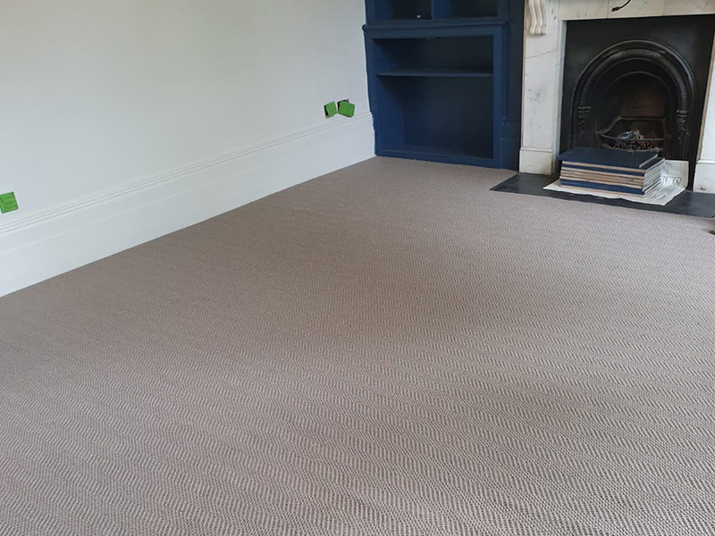 Herringbone Carpet Installed in Marylebone, Home, overview