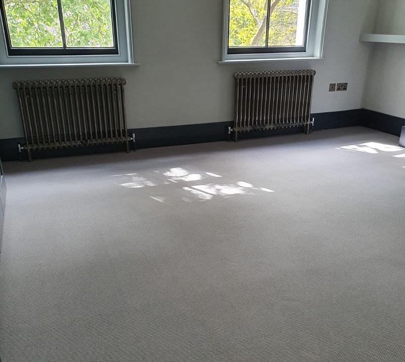 Grey Wool Carpet Installation in Earls Court, Home