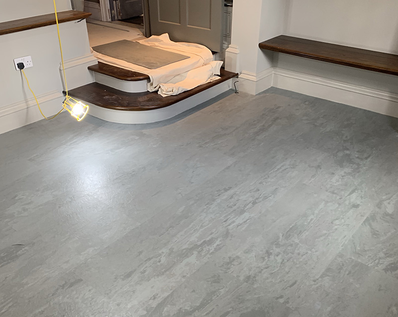 Nora Rubber Flooring Norament 926 5181 Installed in Paddington, Home