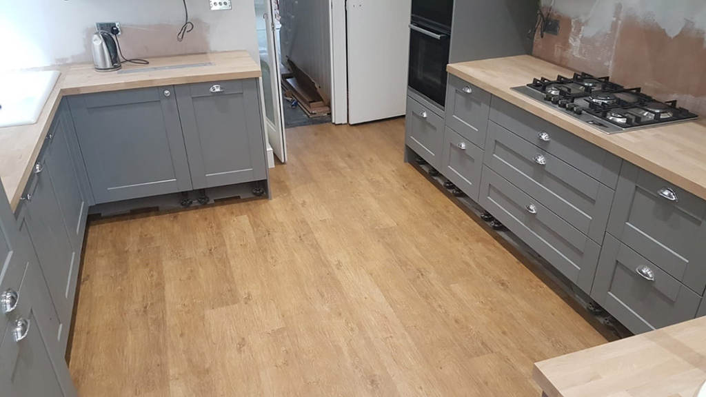 Amtico French Oak Vinyl Installation In Chalk Farm - Luxury Vinyl Tile (LVT) Flooring - Residential