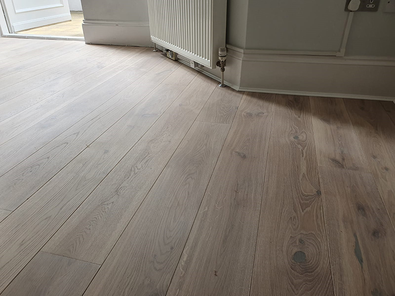 Staki Engineered Wood Flooring Installed in Stoke Newington - Wood Flooring