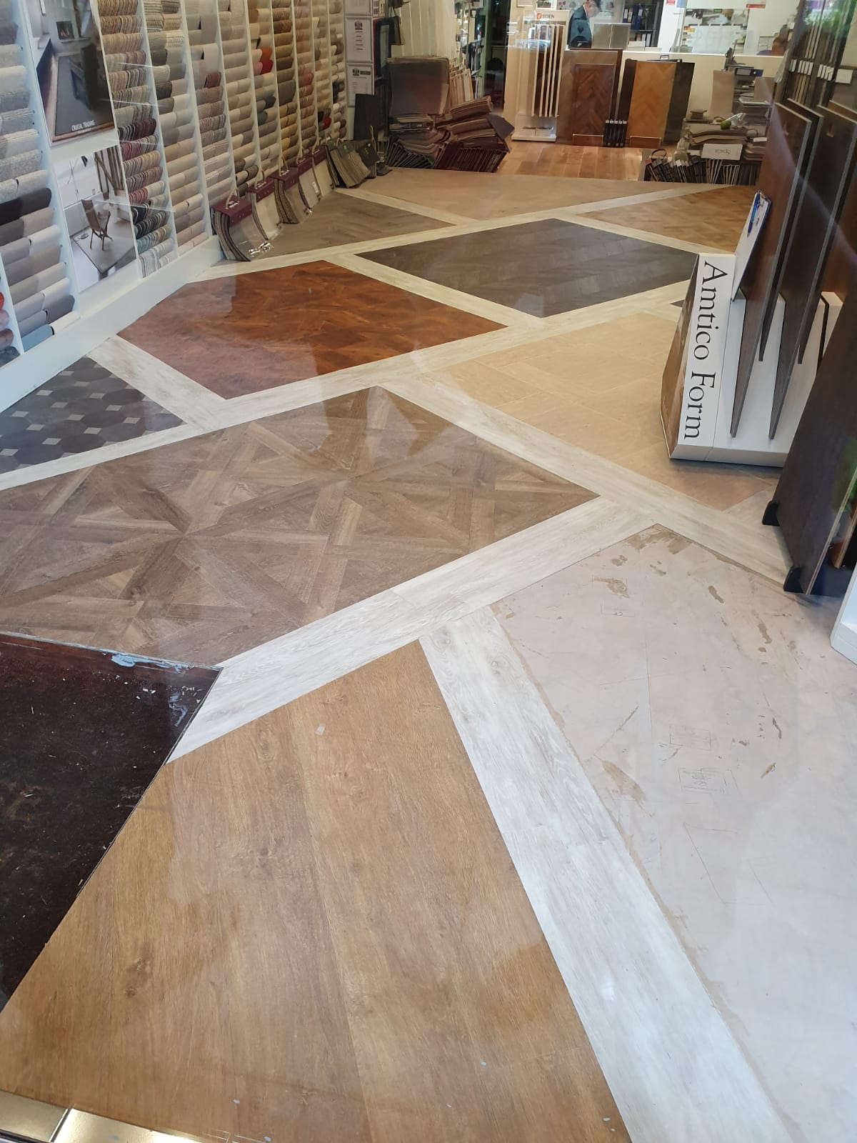 portfolio smooth floors New Amtico Vinyl Flooring in our Hampstead Showroom (2)