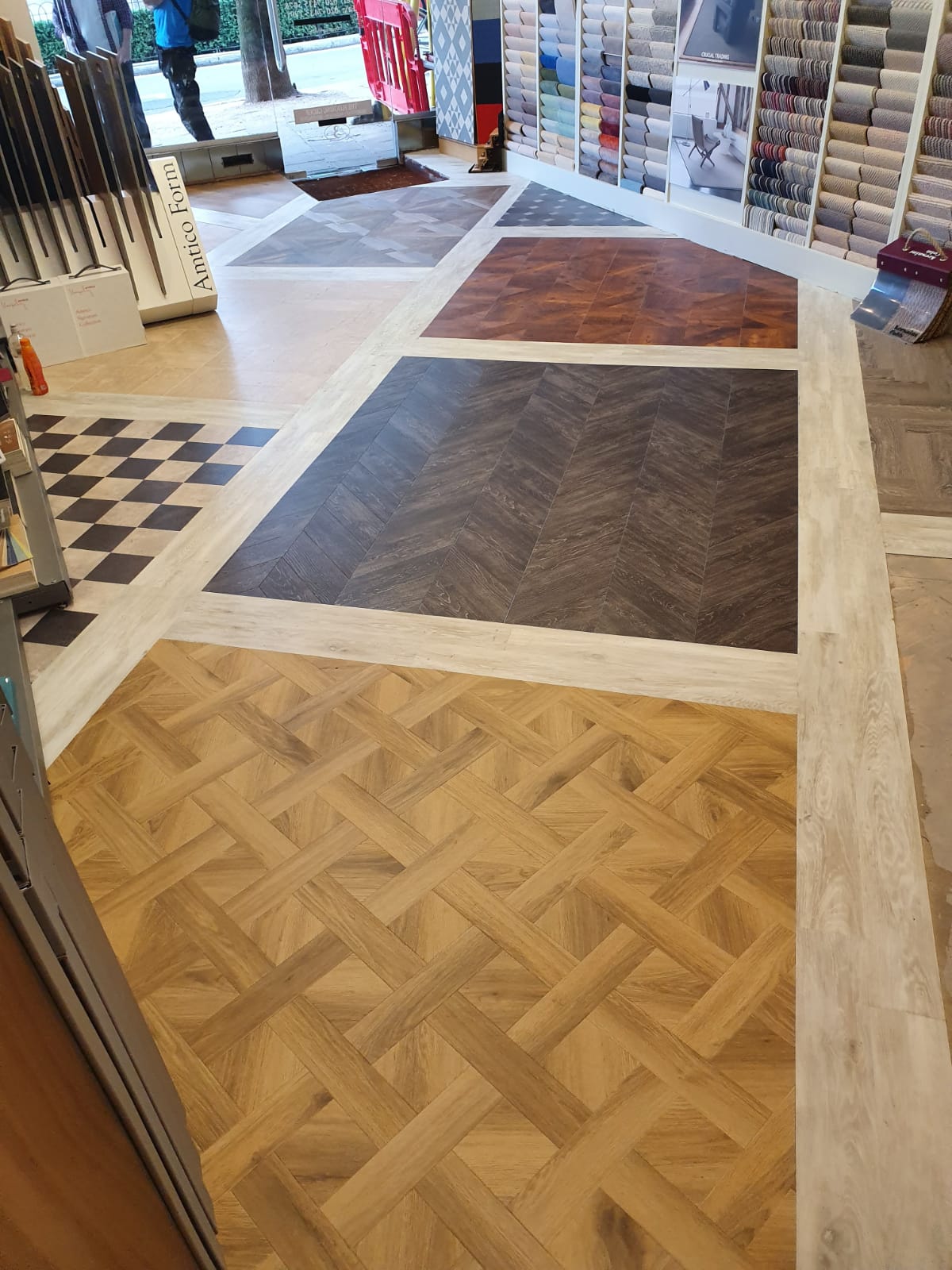 portfolio smooth floors New Amtico Vinyl Flooring in our Hampstead Showroom (5)