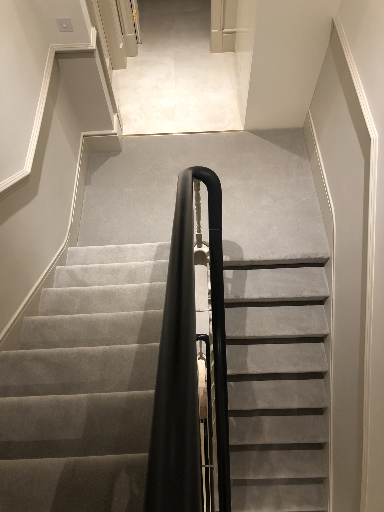 Clarendon Carpets Connoisseur Velvet Cromarty carpet installed 8