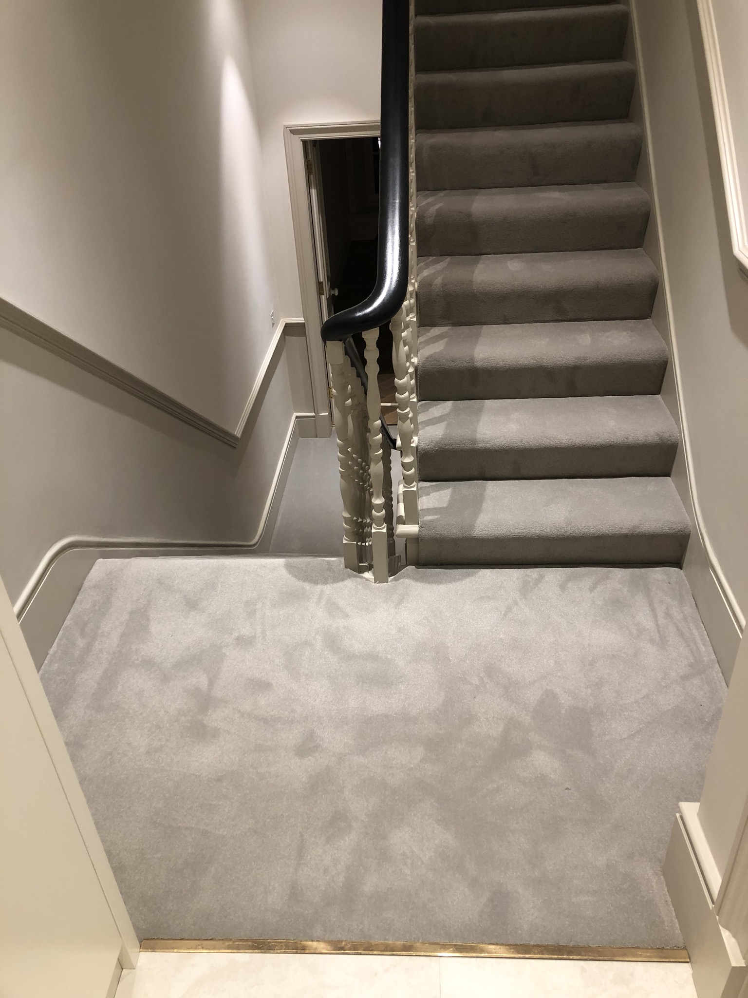 Clarendon Carpets Connoisseur Velvet Cromarty carpet installed 9