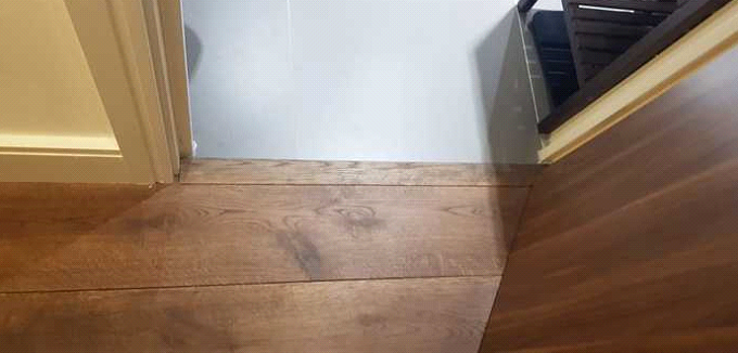 Staki Wood Flooring in Chestnut Colour in Wimbledon 5