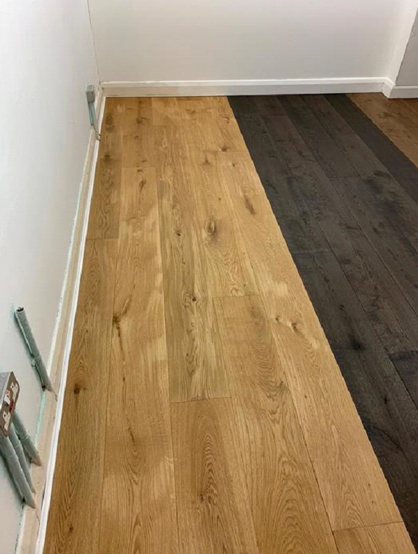 Staki wood floors installed to own Islington Flooring showroom 6