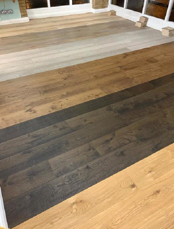 Staki wood floors installed to own Islington Flooring showroom 8
