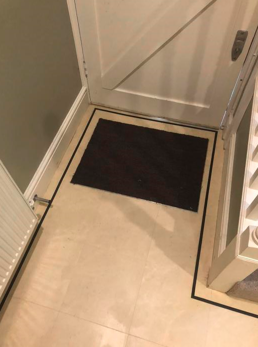 Amtico Luxury Vinyl Tile Flooring Installed in Wimbledon 4