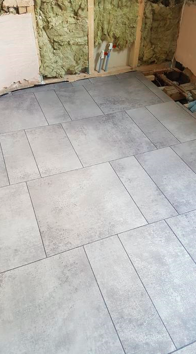 Amtico Signature Kura Caraway Luxury Vinyl Tile Flooring Installed in Islington 2