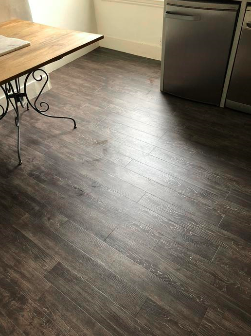 Amtico Spacia Canopy Oak Luxury Vinyl Tile Flooring Installed in Wandsworth 1