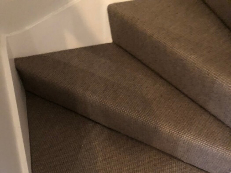 Dark Carpet On Stairs Installed In Putney - Carpet - Putney - Residential