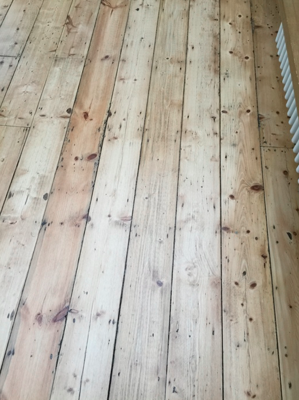 Sand and Seal Selected Wood Floor Installed in Islington 2