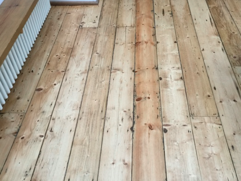 Sand and Seal Selected Wood Floor Installed in Islington
