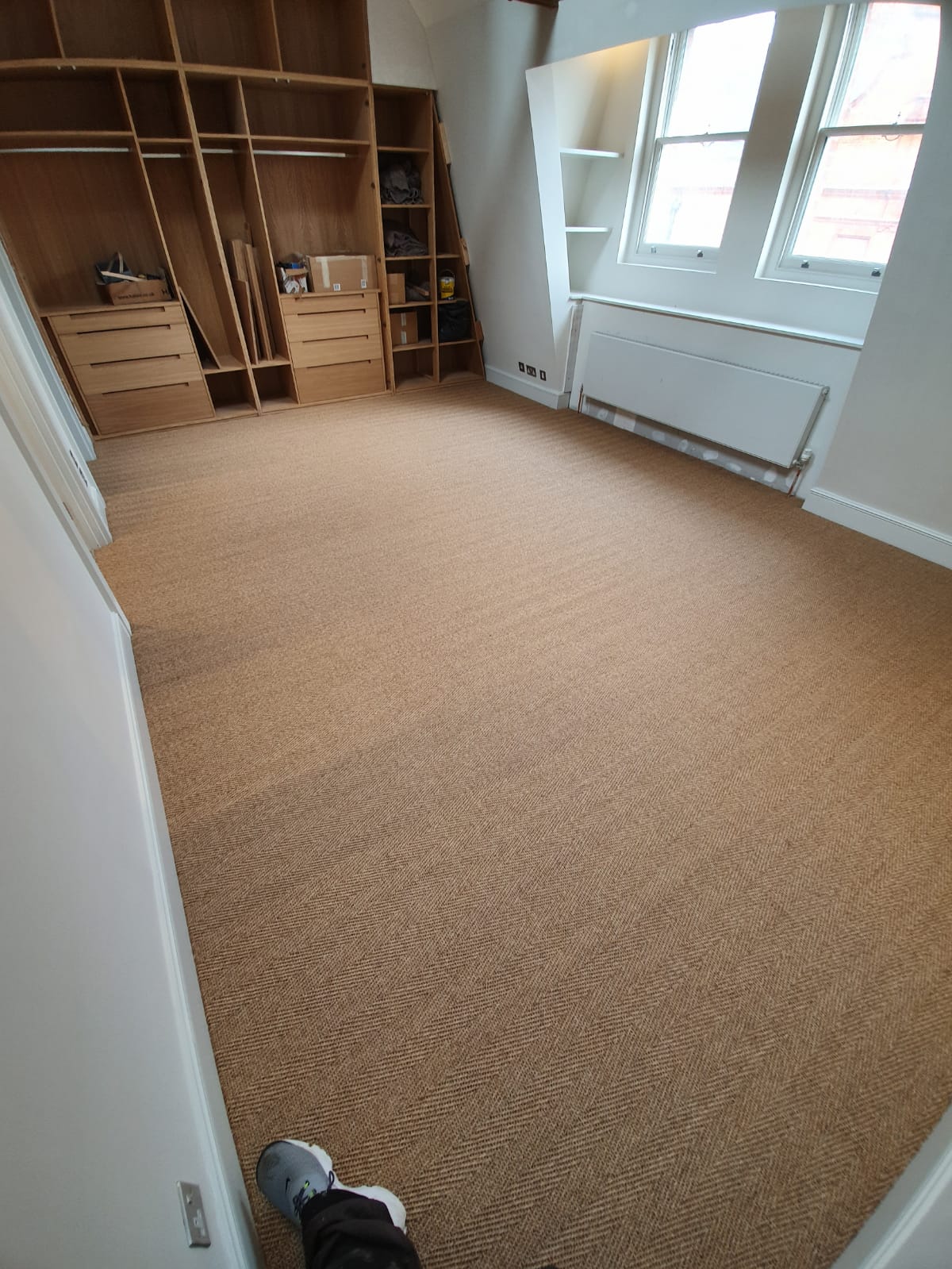 Brown Sisal Carpet In Southwark 2