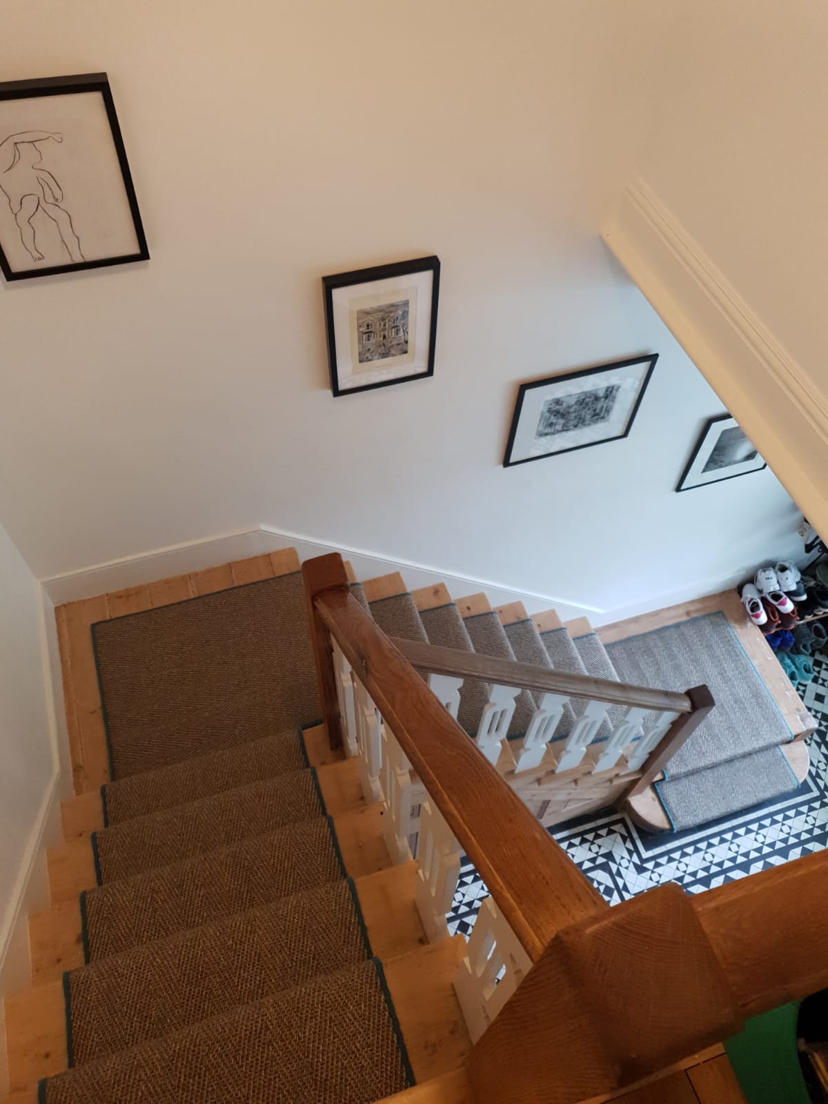 Brown Sisal Herringbone Carpet 4