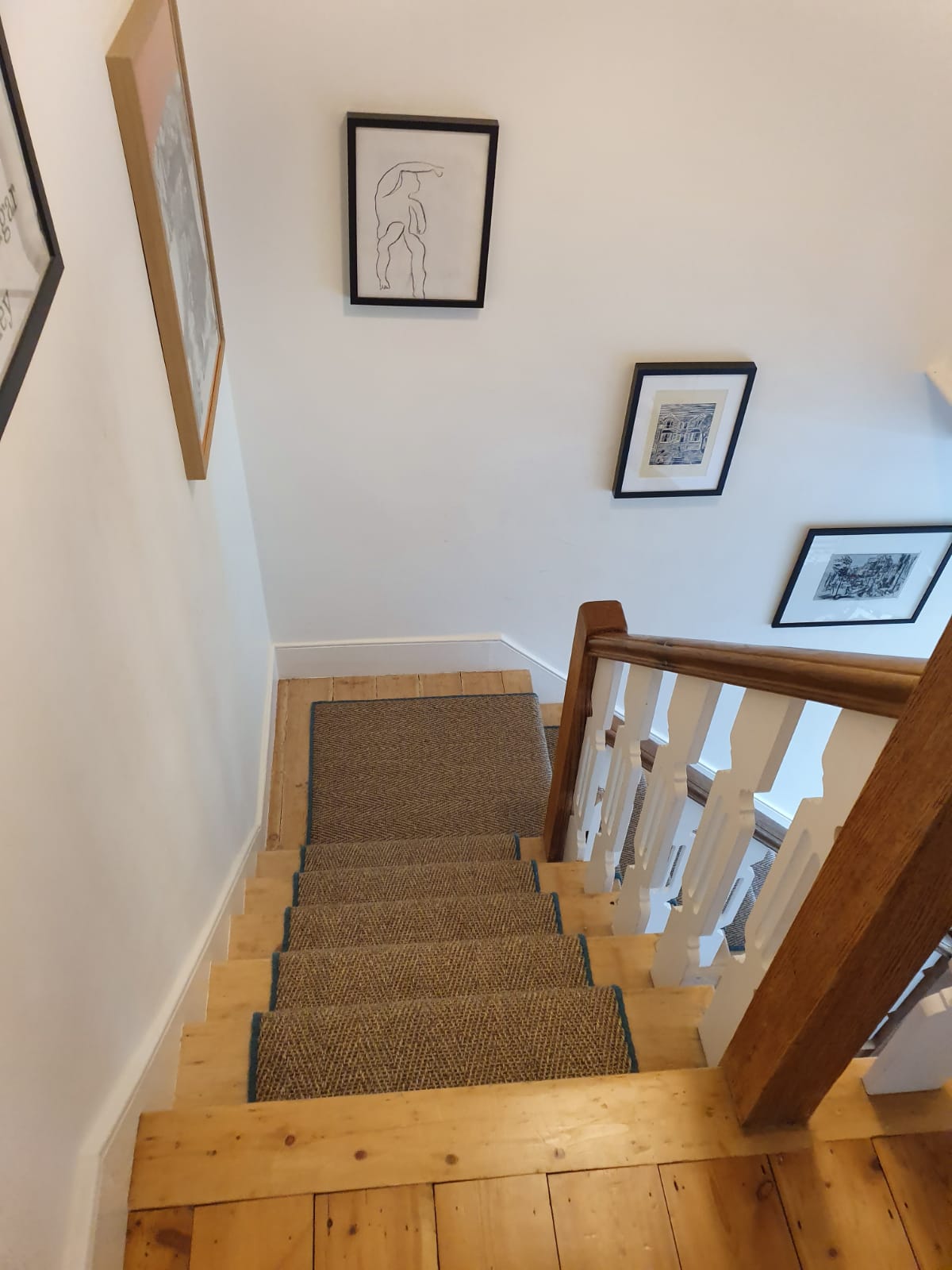 Brown Sisal Herringbone Carpet 6