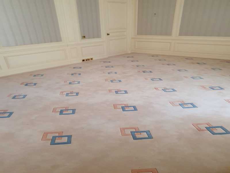 Bespoke Patterned Carpet in Hamstead, Home