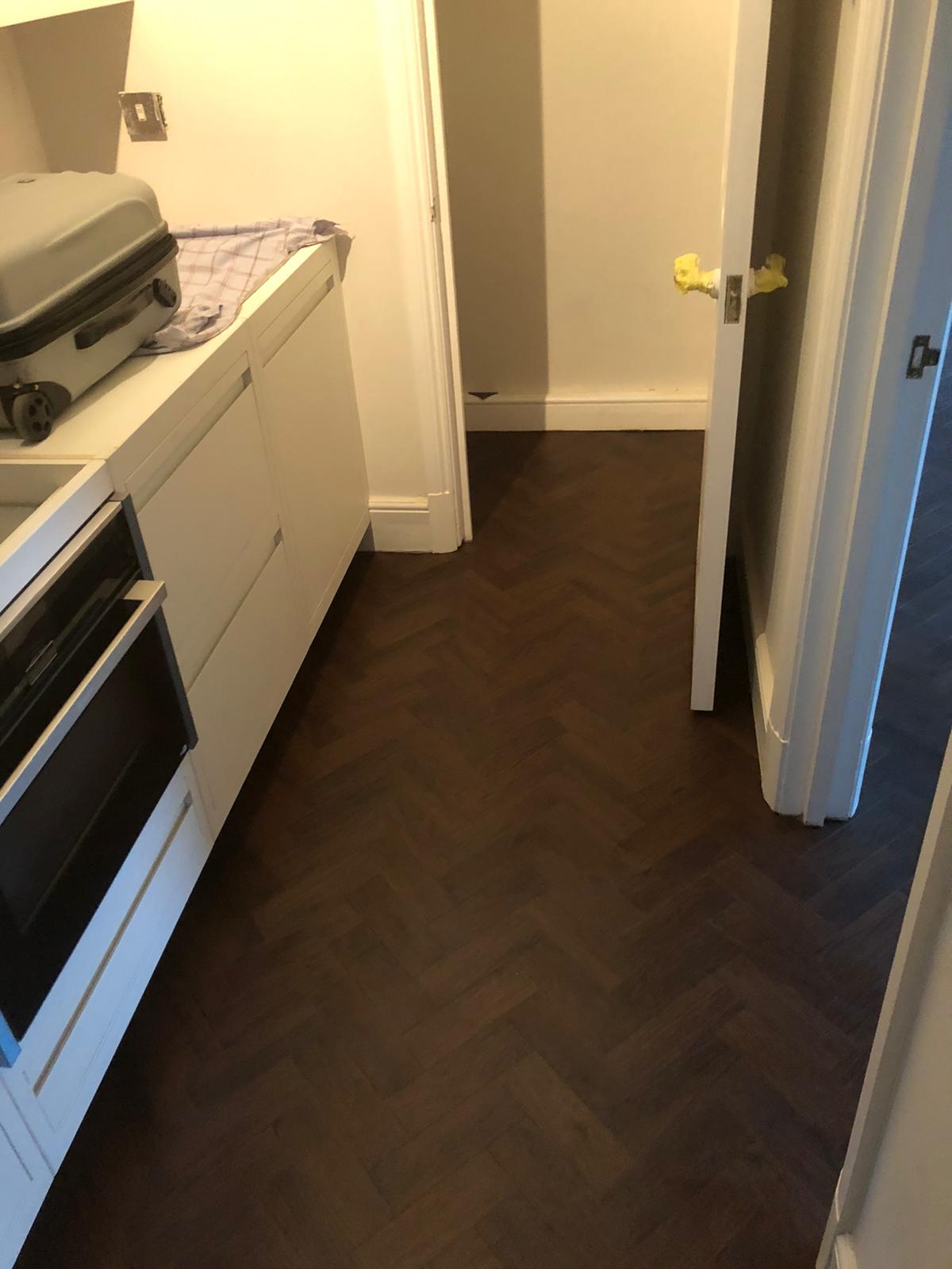 Amtico Black Walnut Luxury Vinyl Tile in Wood Design 5