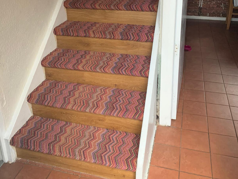 Crucial Trading Fabulous Carpet To Treads On Stairs - Carpet - Putney - Residential