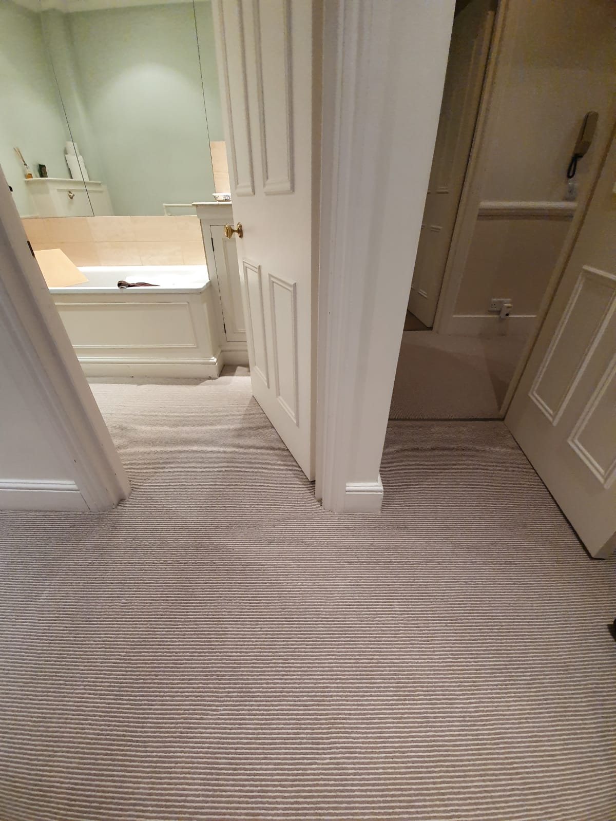 Natural Loop Cable Rustic Carpet 3