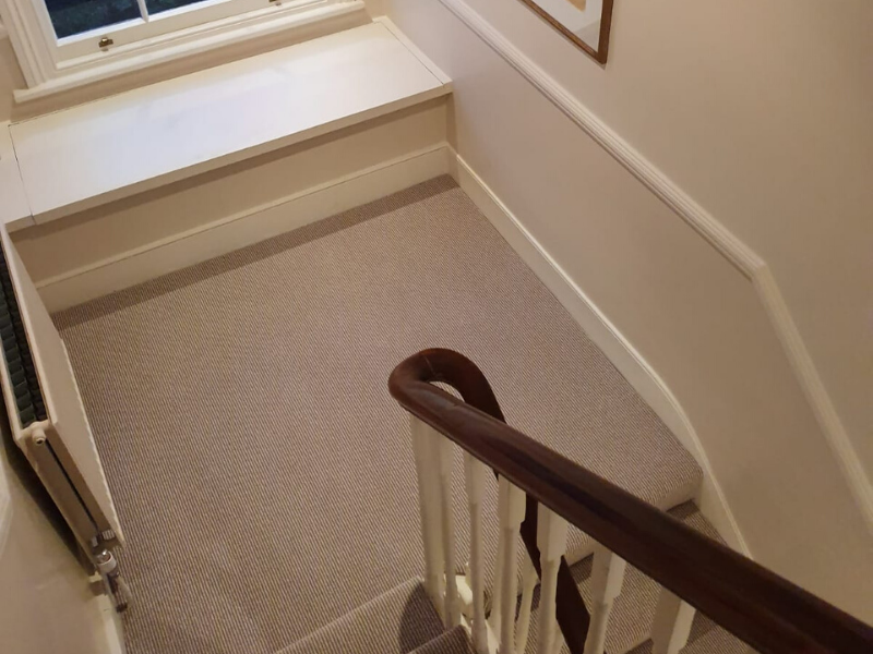 Westex Natural Loop Cable Rustic Carpet in Kilburn, Home