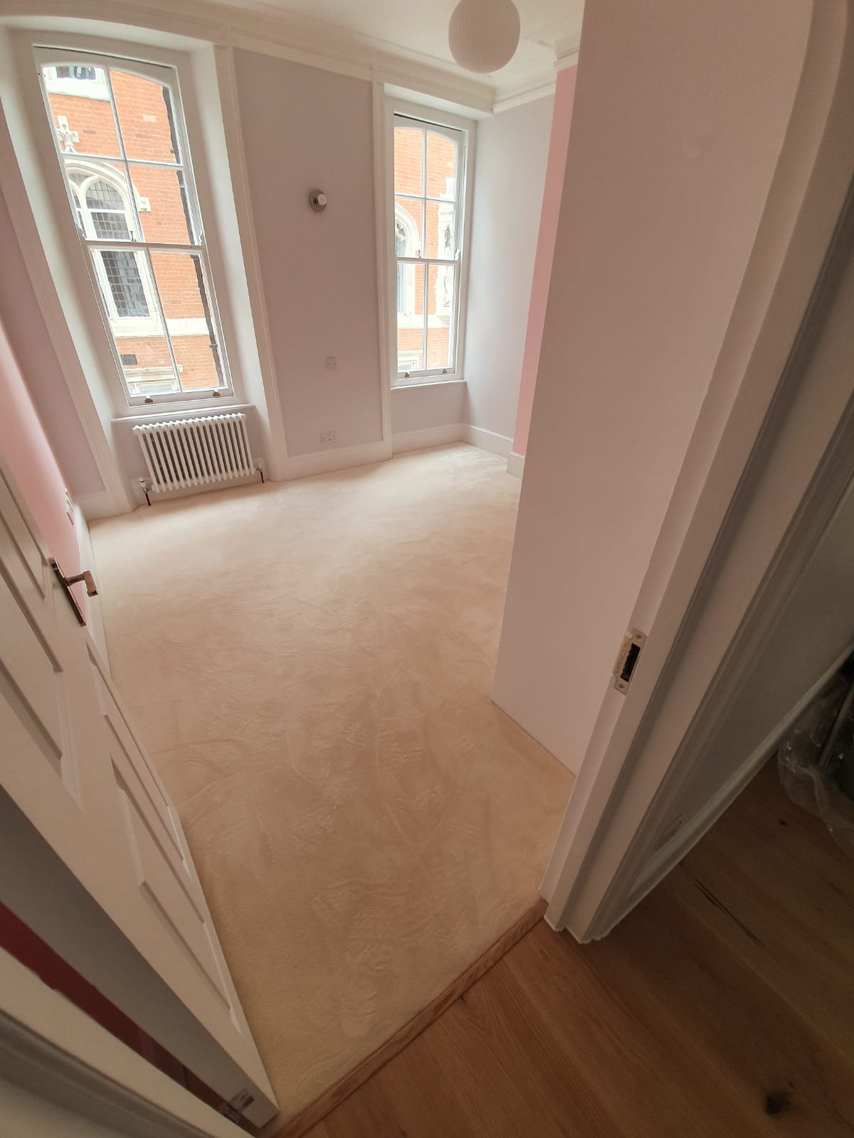 Brockway Carpets Padstow Pebble Mohair Carpet in Chiswick 2