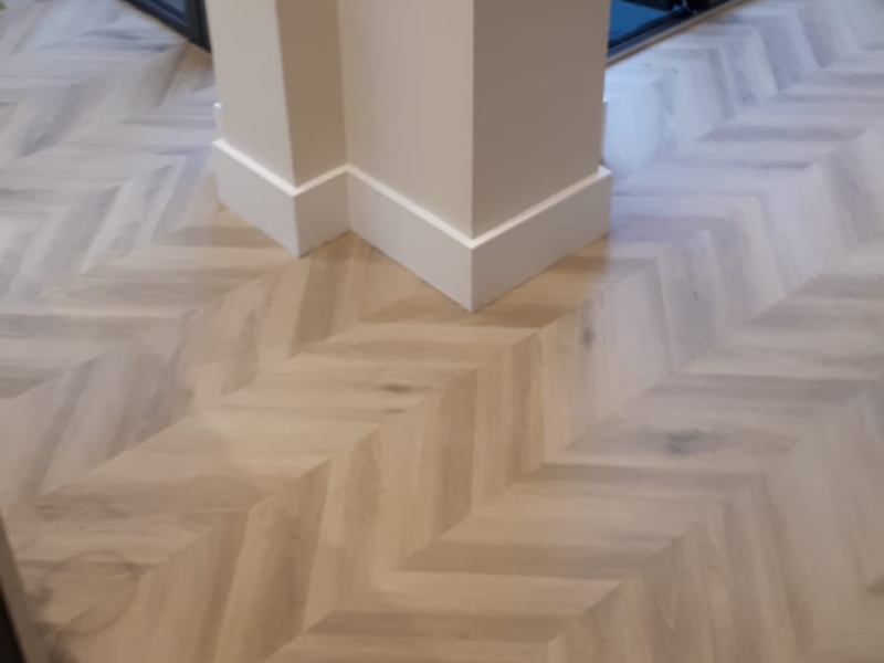 Amtico Signature Herringbone Pleat Parquet in Earls Court - Amtico Flooring - Residential