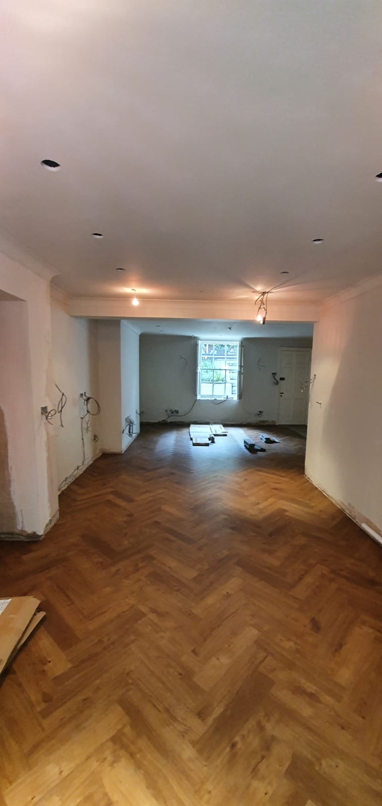 Amtico Spacia Royal Oak in Parquet Installation in Knightsbridge 3