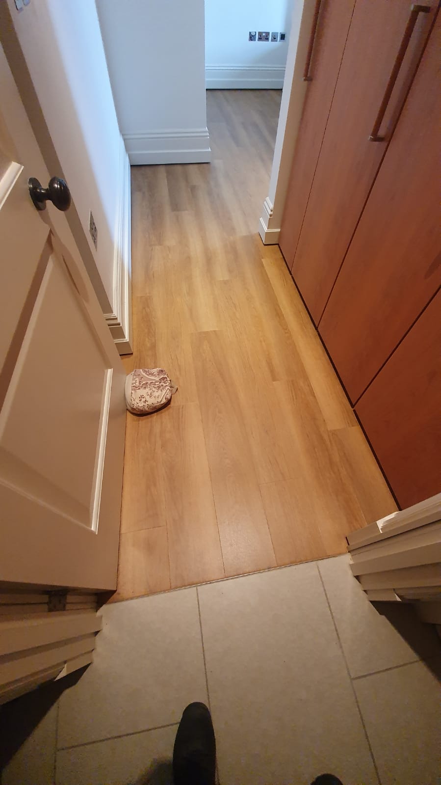Install Amtico Click Smart Honey Oak Luxury Vinyl in Westminster 2