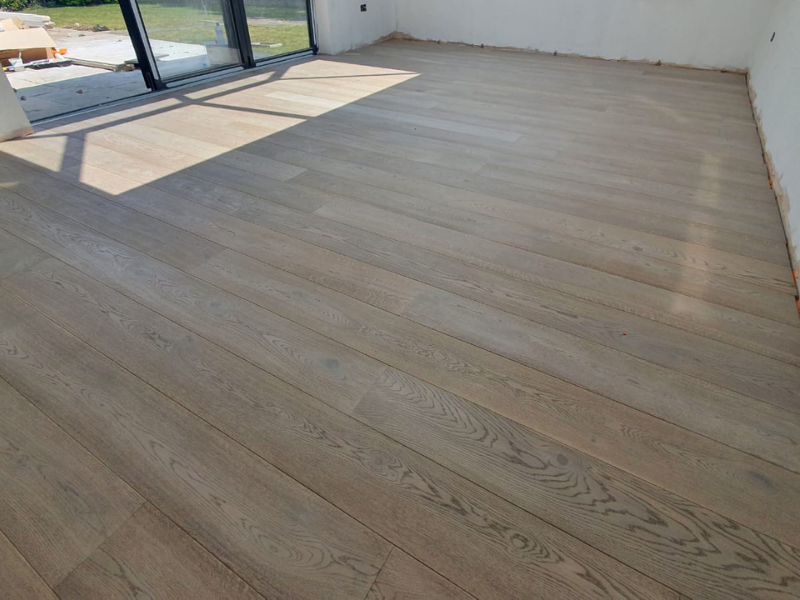Staki Asphalt Grey Wood Flooring in Acton - Wood Flooring - Residential