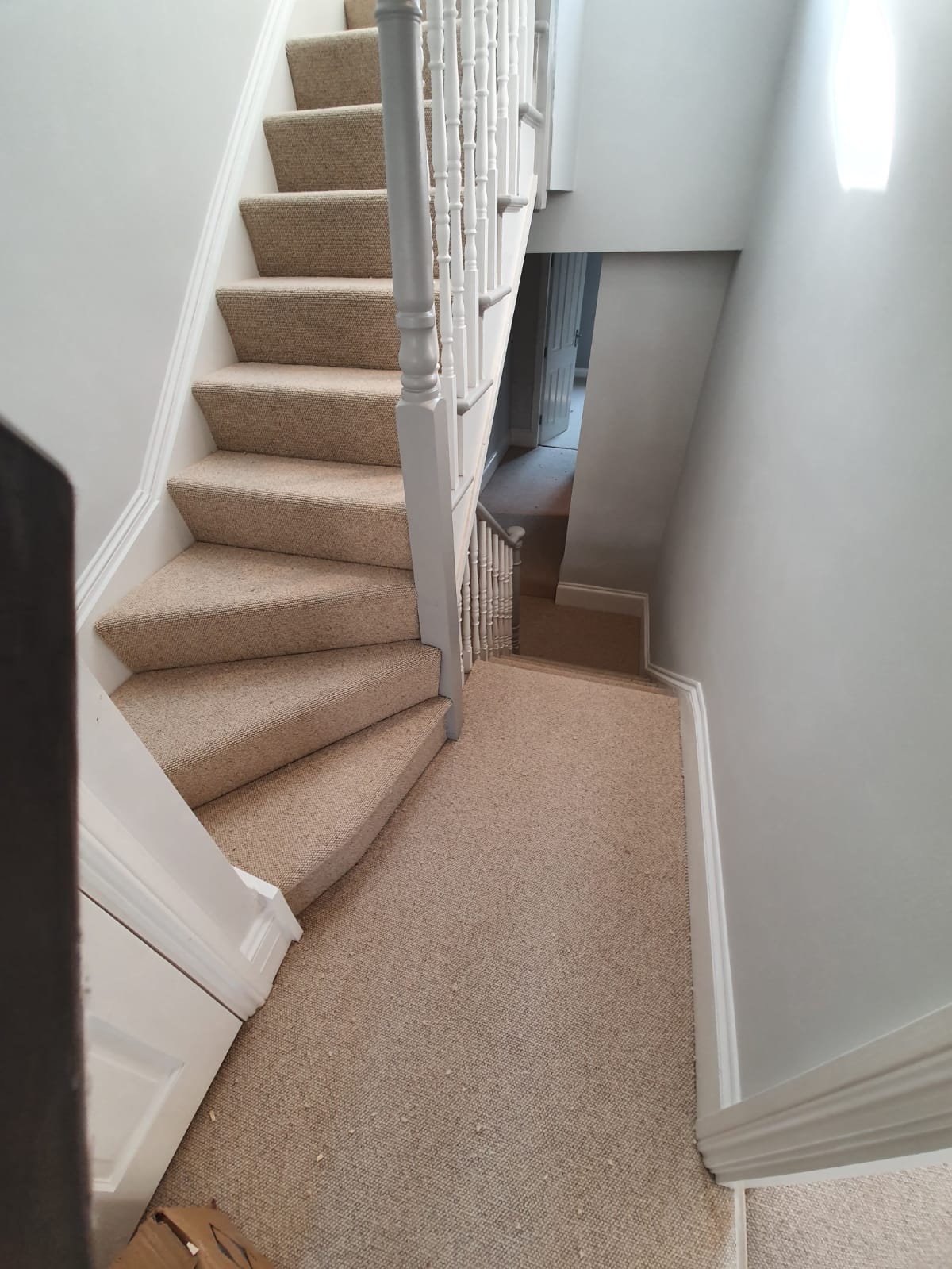 Padstow Angora Pebble Carpet in Notting Hill 2