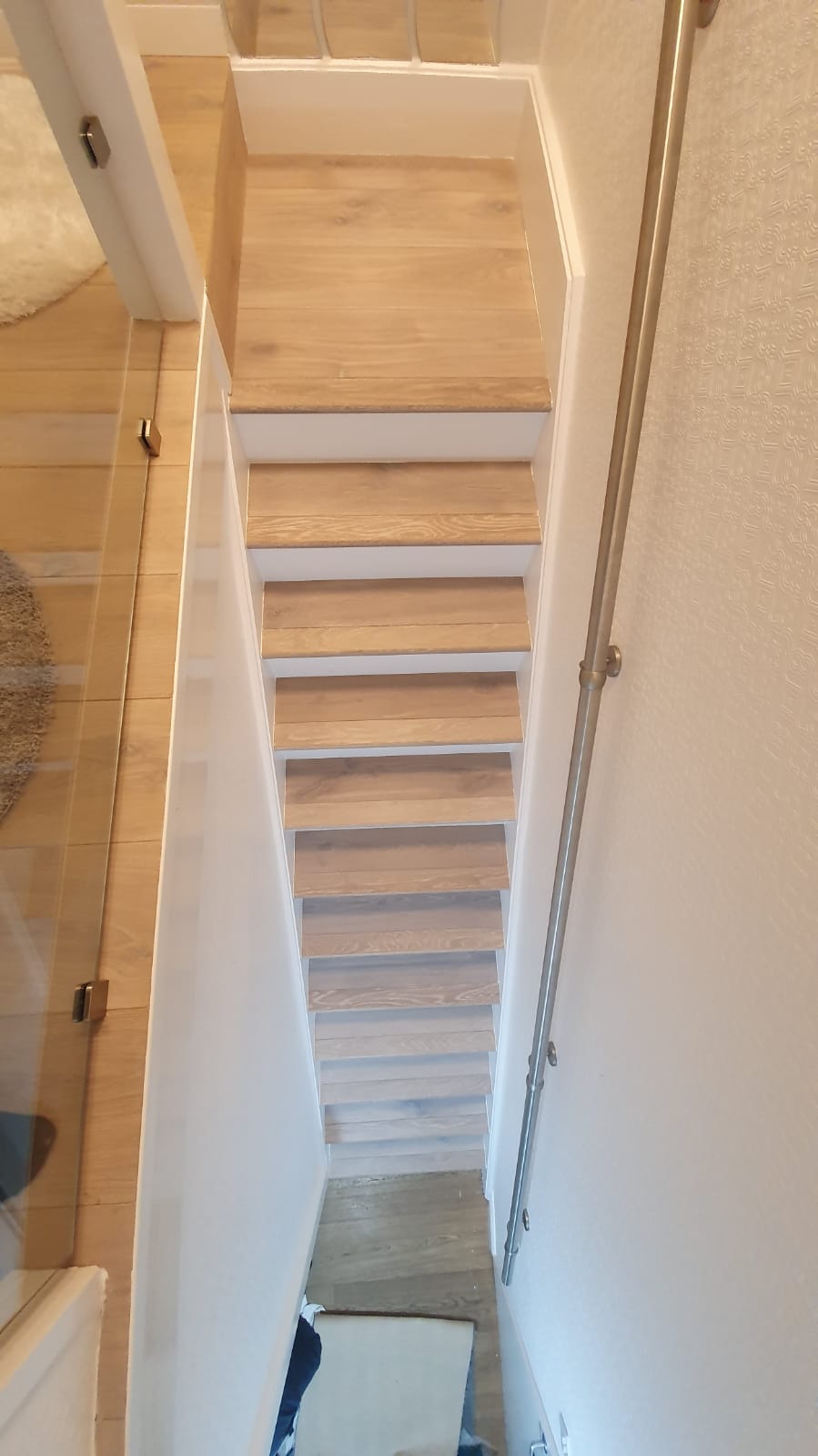 Staki Oak White & Brushed Oil Wood Flooringin Kensington 4