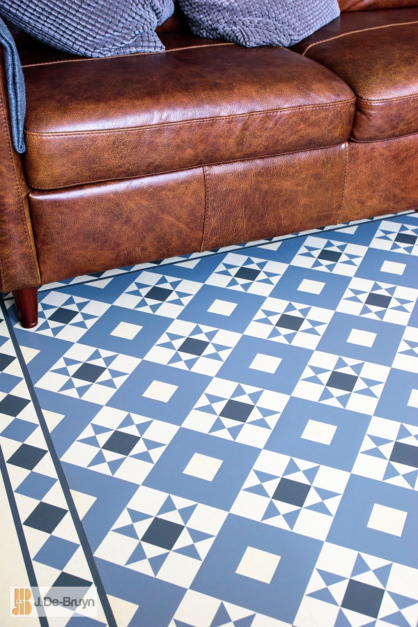 Marmoleum Rd111-50mm Paired With RDB205 Borders - Products