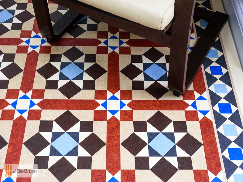 Marmoleum RD115 Paired With RDB207 Borders - News - Marmoleum Flooring