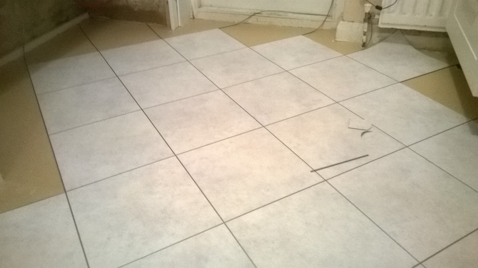 Amtico Spacia Ceramic Frost with Silver Stripping 3