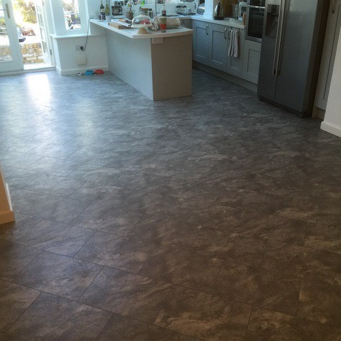 Amtico Spacia Pale Grey Slate in Richmond 4