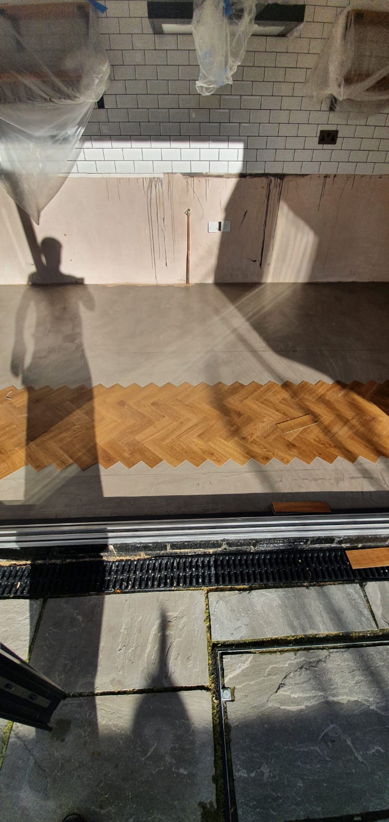 Amtico Spacia Traditional Oak in Herringbone Design 2