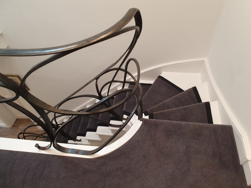 Brown Carpet With Black Binding in Notting Hill - Guide - Carpet