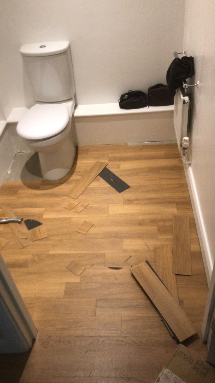 Vinyl Flooring in Wood Effect in Hampstead 1