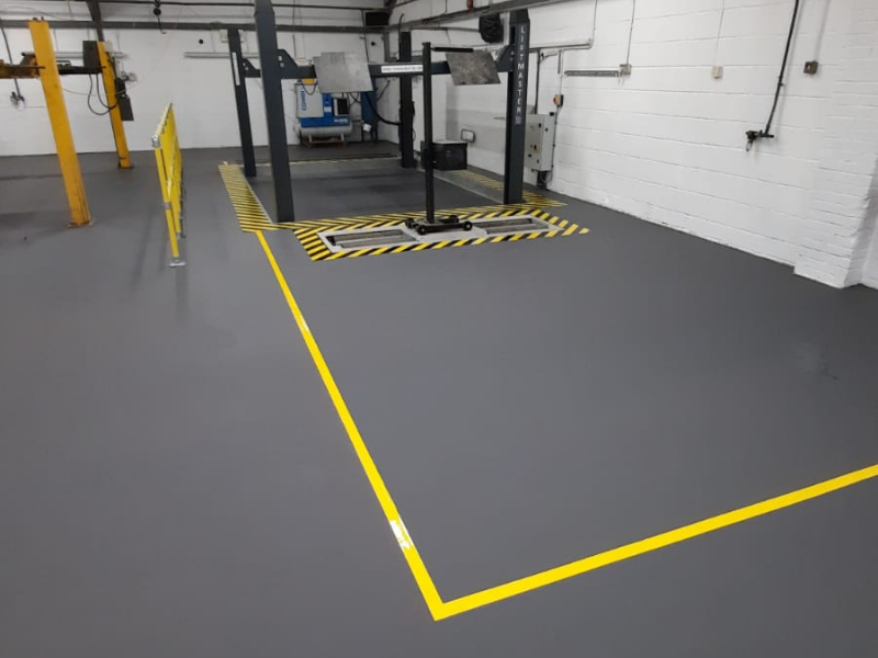 Resin Flooring - Office 61247