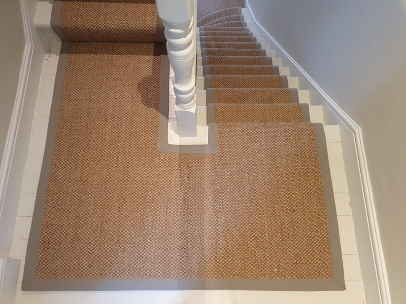 Fibre Trading Sisal Bengal Raj Carpet in Marylebone, Home