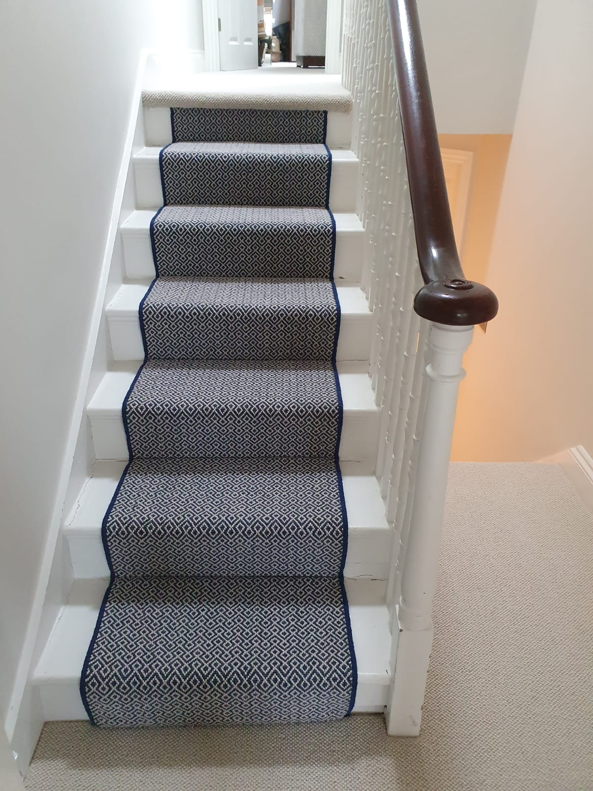 Rols Wool Carpets Gala Lattice Ocean Carpet In Chelsea 1
