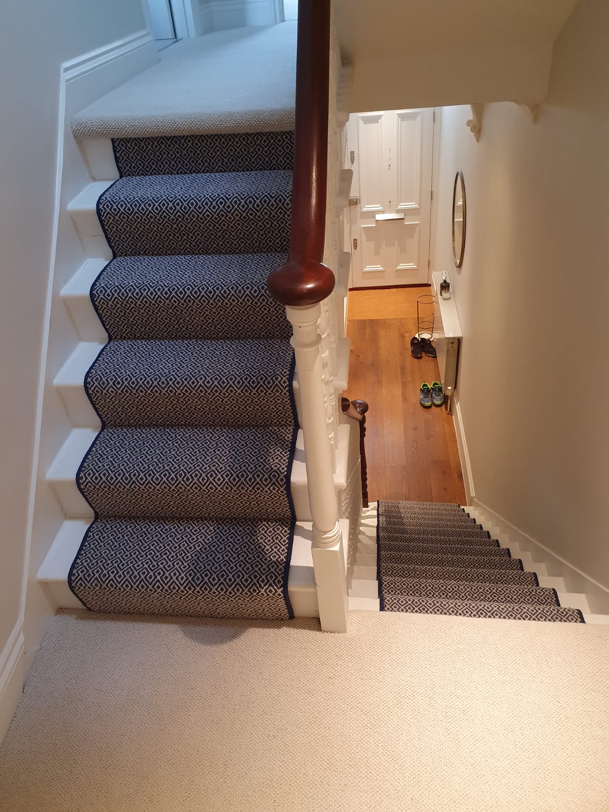 Rols Wool Carpets Gala Lattice Ocean Carpet In Chelsea 3