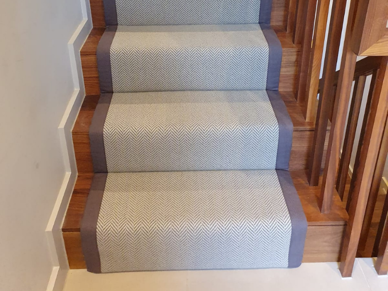 White Carpet to Stairs in Marylebone, Home