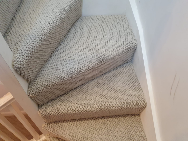 White Wool Carpet in Pimlico, Home